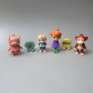 فیگور کوکوملون 6 عددی طرح Jazwares - CoComelon - Family & Friends 6 Pack IM