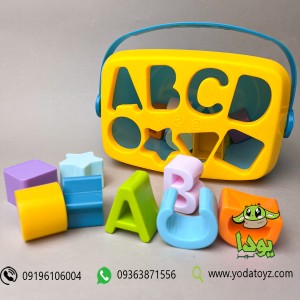 اسباب بازی  آموزشی آجر بازی کودک مخصوص کودکان بالای 18 ماه