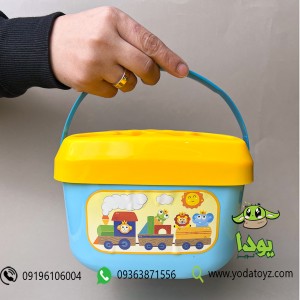 اسباب بازی  آموزشی آجر بازی کودک مخصوص کودکان بالای 18 ماه