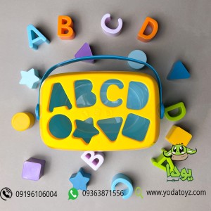 اسباب بازی  آموزشی آجر بازی کودک مخصوص کودکان بالای 18 ماه