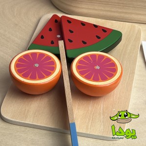 اسباب بازی جعبه میوه با قابلیت برش - fruit park cut open