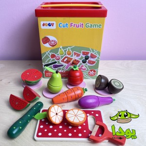 اسباب بازی برش میوه  با چاقو
