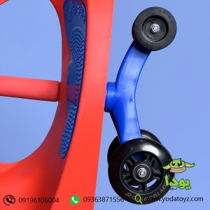 لوپ کار چرخ ژله ای رنگ قرمز آبی LOOPCAR