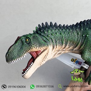 فیگور دایناسور تی رکس در حال شکار برند موجو کد 387293 - Green T-Rex Hunting