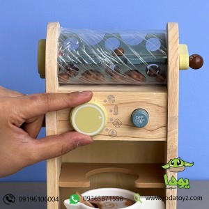 اسباب بازی دستگاه قهوه ساز چوبی مدل830
