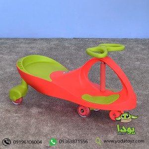 لوپ کار چرخ ژله ای صورتی سبز LOOPCAR