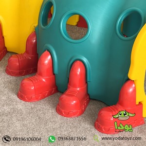 تونل بازی کودک مدل هزار پا