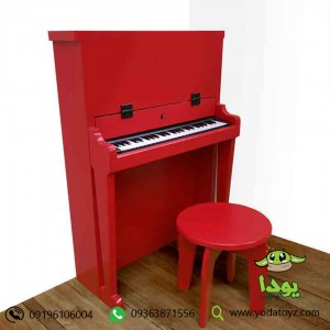 پیانو چوبی کودک مدل کلاسیک با صندلی