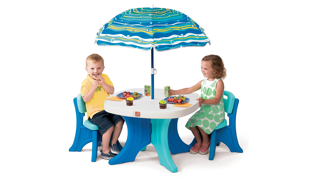 میز و صندلی چتر دار کودک