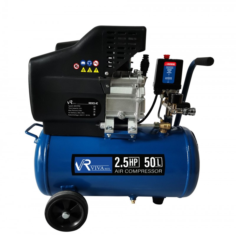کمپرسور باد روغنی ۵۰ لیتری ویوارکس مدل VR5025-AC