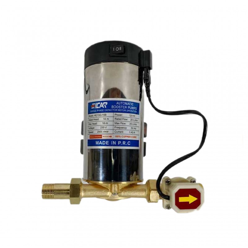 پمپ آب پشت آبگرمکنی ۱۲۰ وات ایکار مدل AE15G-15B