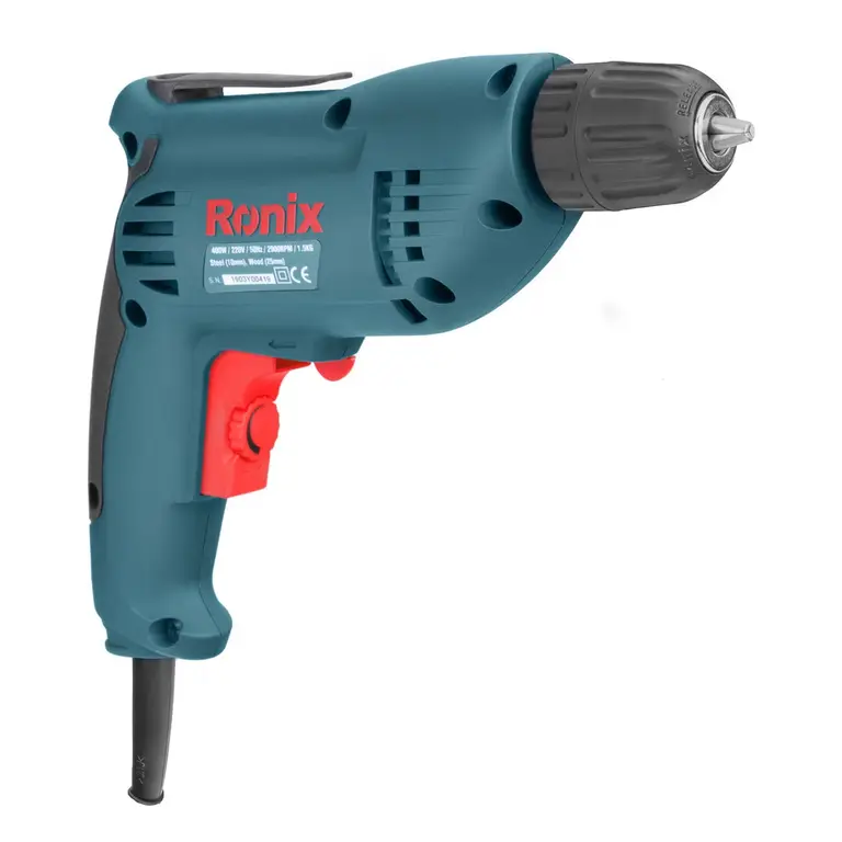 دریل برقی 10میلی‌متری-400 وات رونیکس مدل 2110