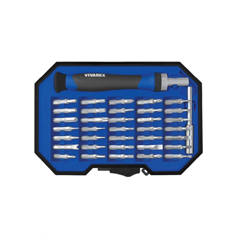 ست پیچ گوشتی و بیت ۳۷ عددی ویوارکس مدل VRVR3765-SD