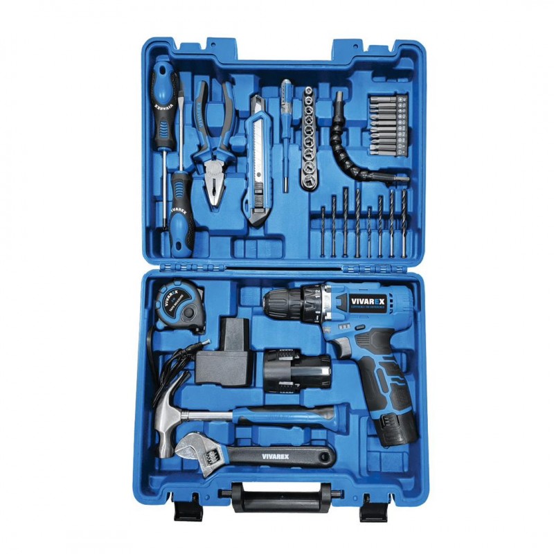 کیت ۴۰ پارچه همراه دریل شارژی ویوارکس مدل VR1240-CDK