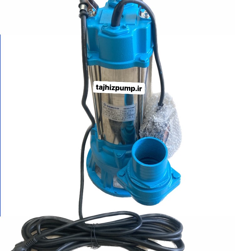 لجن کش ۳ اینچ ۲۰ متری ونیکو بدنه استیل مدل IC200V-2.2