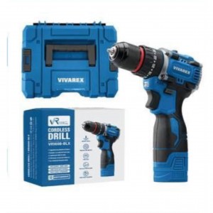 دریل چکشی دو باطری موتور براشلس ویوارکس مدل VR1608-BLX