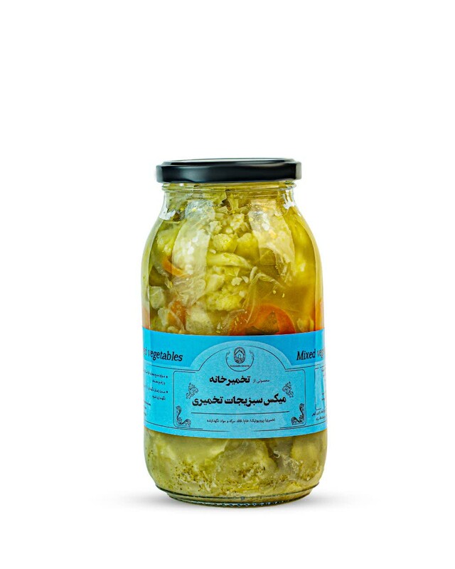 میکس سبزیجات تخمیری پروبیوتیک
