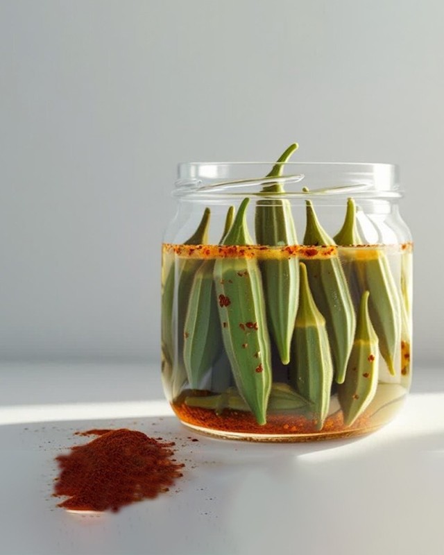 بامیه تخمیری پروبیوتیک