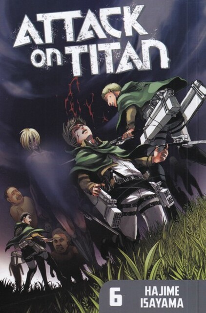 کتاب مجموعه مانگا Attack on Titan 6