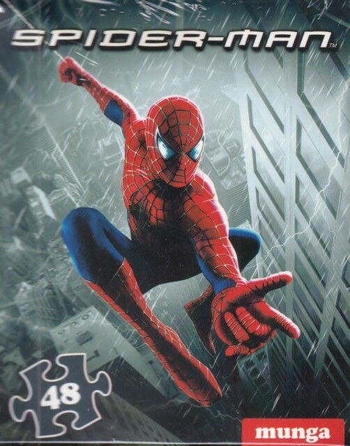 کتاب پازل 48 تکه مرد عنکبوتی