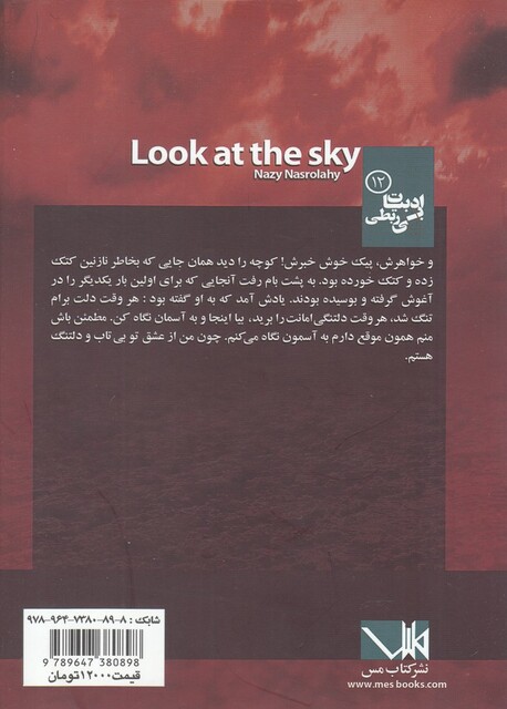 کتاب ادبیات بی ربطی  12  به آسمان نگاه کن