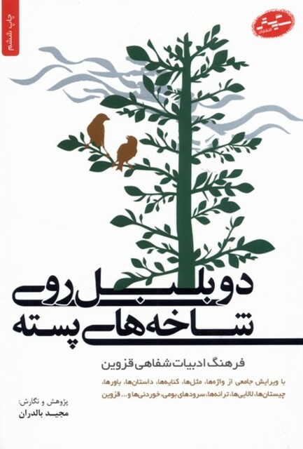 کتاب دو بلبل روی شاخه های پسته