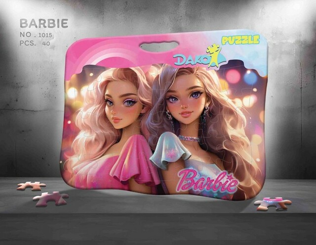 کتاب پازل صفحه ای(باربی)