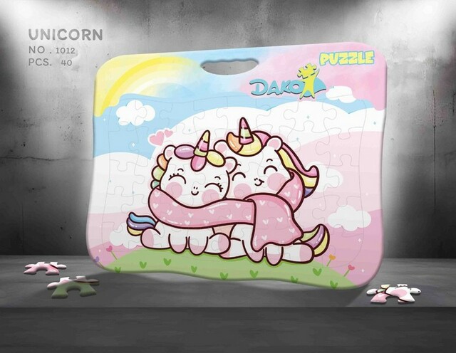 کتاب پازل صفحه ای(یونیکورن)