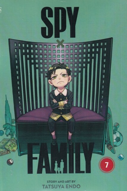 کتاب مجموعه مانگا spy family 7