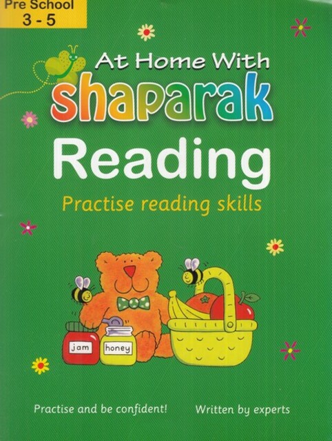 کتاب شاپرک ‌سبز انگلیسی‌‌ پیش‌‌ از‌ دبستان reading