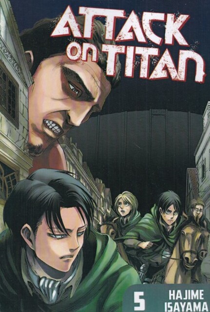 کتاب مجموعه مانگا Attack on Titan 5