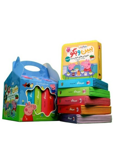 کتاب دنیای پپا ببین و بگو مجموعه 6جلدی