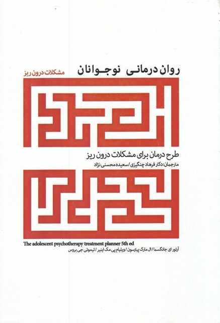 کتاب روان درمانی نوجوانان مشکلات‌ درون ‌ریز