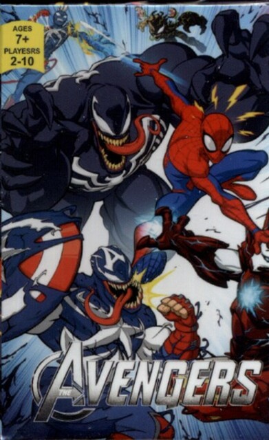 کتاب کارت بازی انتقام جویان