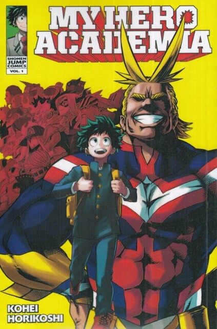 کتاب مجموعه مانگا MY HERO ACADEMIA 1