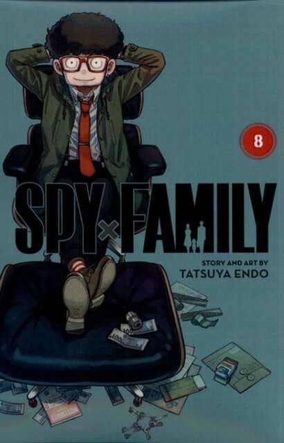 کتاب مجموعه مانگا spy family 8