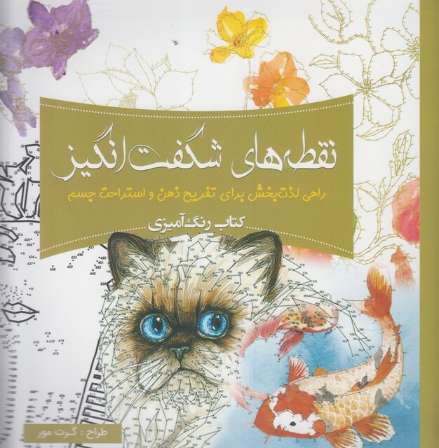 کتاب رنگ آمیزی بزرگسالان نقطه های شگفت انگیز