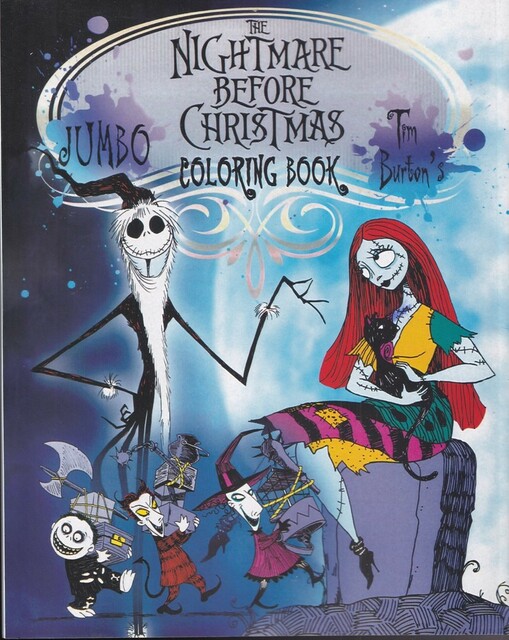 کتاب رنگ آمیزی تیم برتون