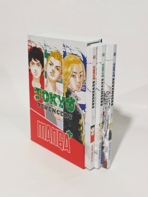 کتاب مانگا پلاس انگلیسی   Revengers جلدی 1 تا 3 با قاب