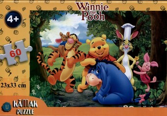 کتاب پازل 60تیکه وینی پو