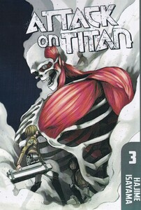 کتاب مجموعه مانگا Attack on Titan 3