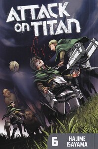 کتاب مجموعه مانگا Attack on Titan 6