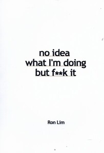 کتاب نمی‌دانم دارم‌ چه‌ می‌کنم‌ اما زبان ‌اصلی