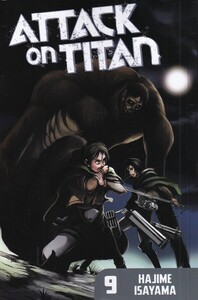 کتاب مجموعه مانگا Attack on Titan 9