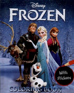 کتاب رنگ  آمیزی فروزن