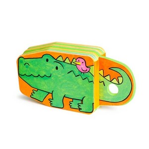 کتاب کتاب‌فومی تمساح‌ کوچولو‌ بگو مامان‌ جونش کو