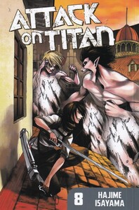 کتاب مجموعه مانگا Attack on Titan 8