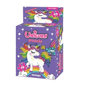 کتاب پازل 48 تکه یونیکورن