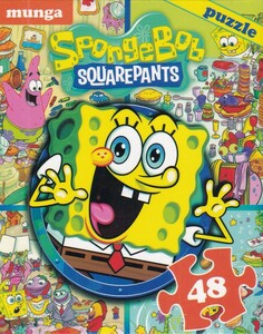 کتاب پازل 48 تکه باب ‌اسفنجی