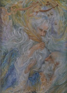 کتاب مثنوی معنوی(رحلی،فرشچیان،گلاسه،با قاب)